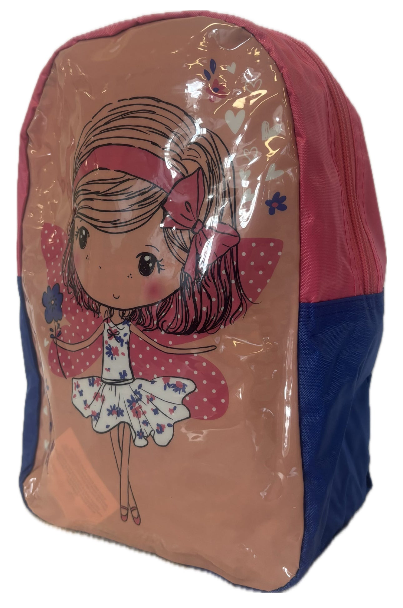 Girls small backpack Ballerina design