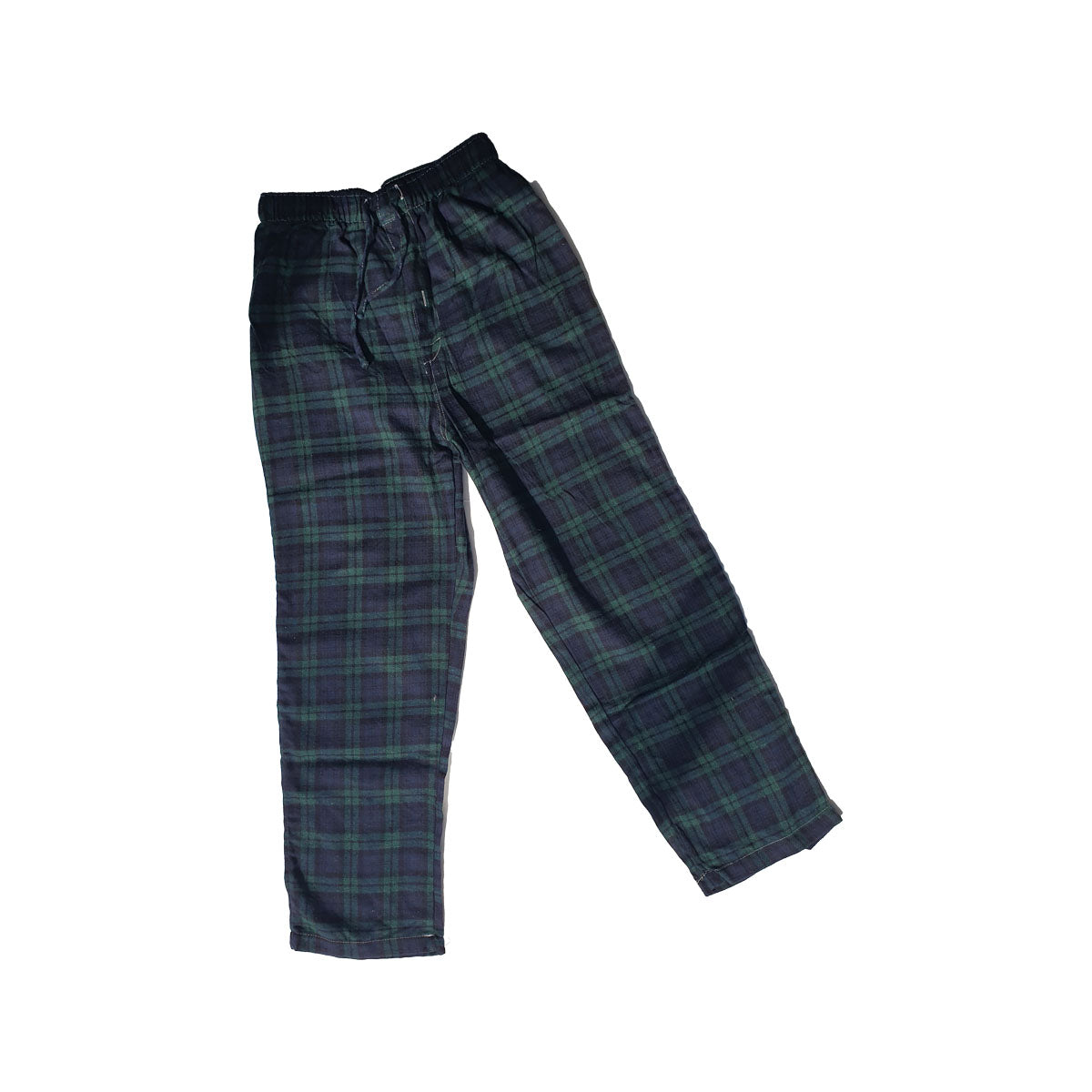 Flannel PJ's - Navy/Green