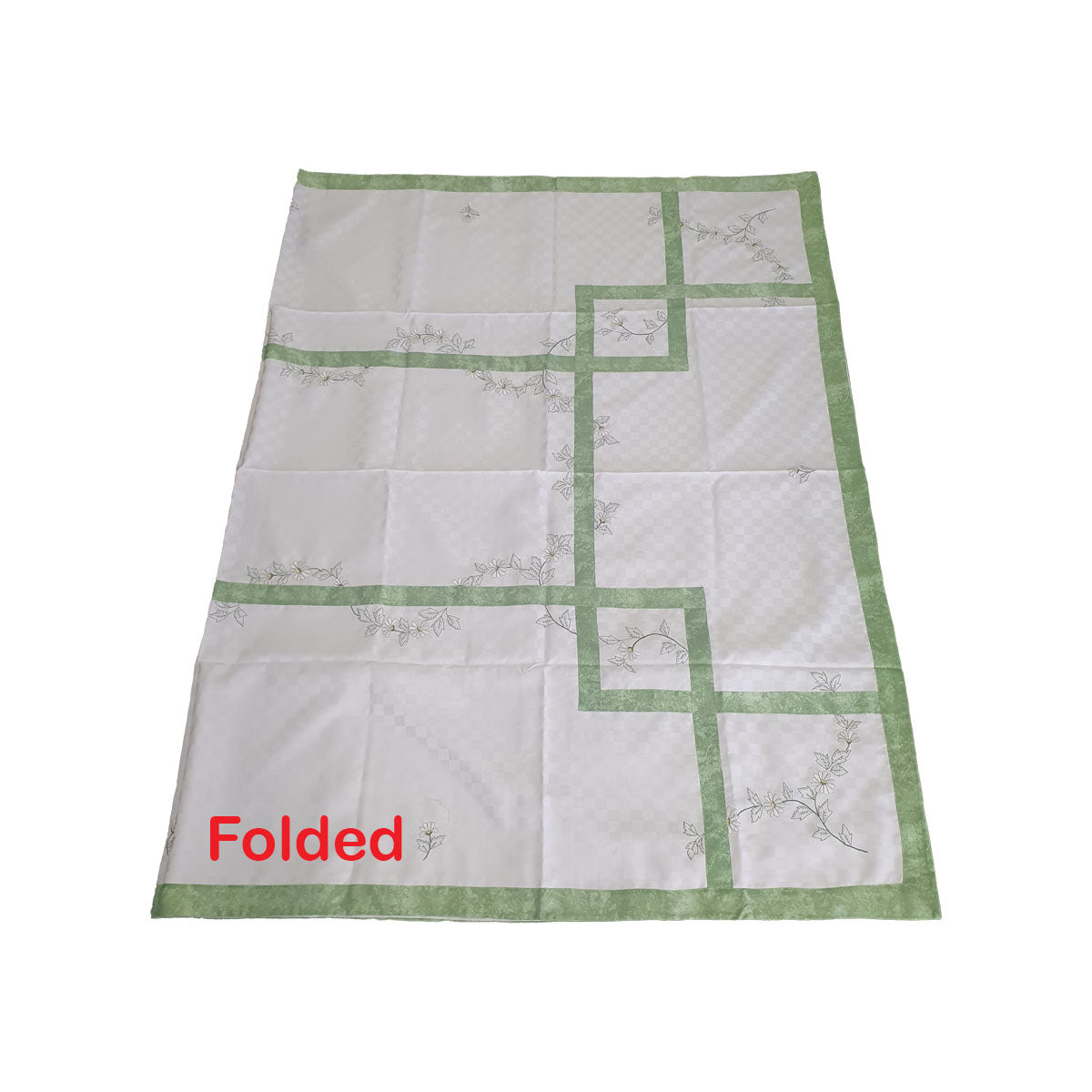 Embroidered Table Cloth 180cm X 280cm in 2 colours