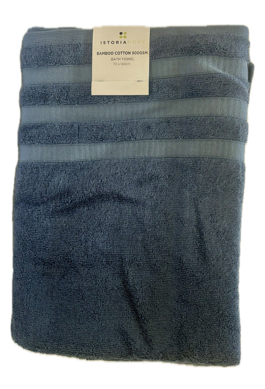 Denim Colour Bath Towel