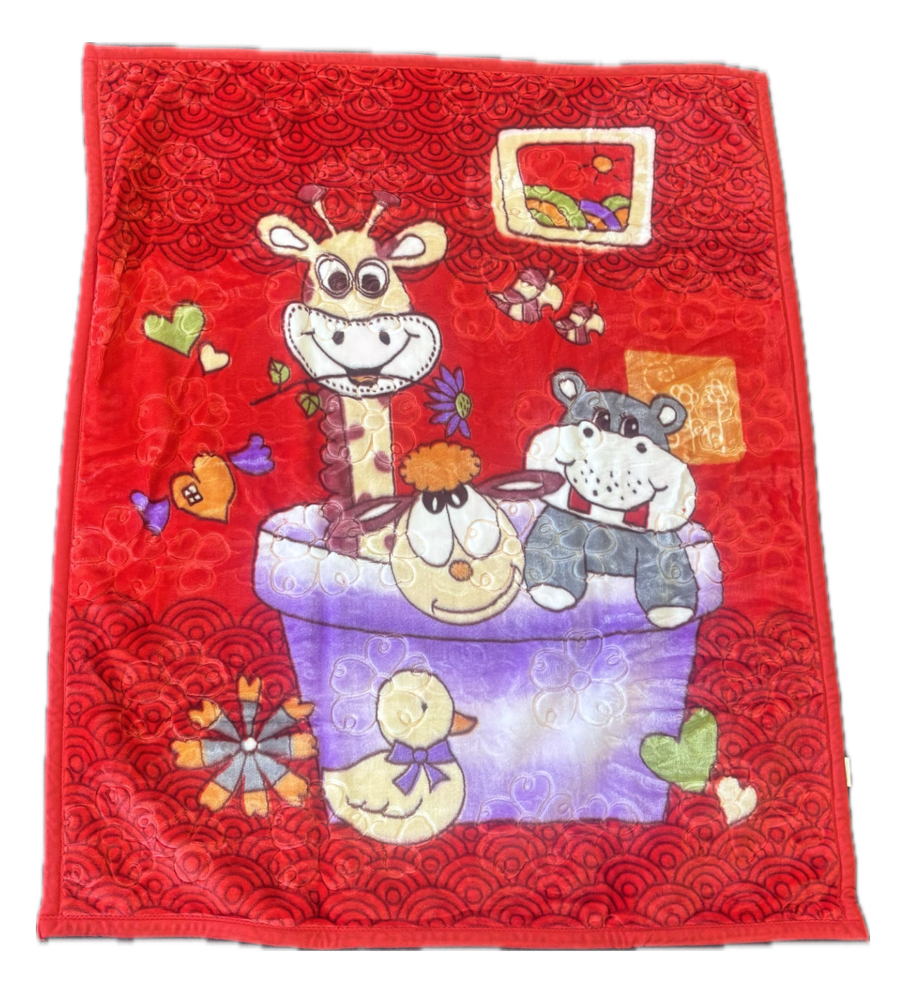 Baby cot blanket