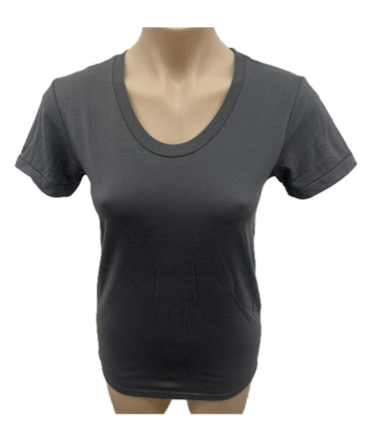 Ladies Short sleeve T-shirt in Grey