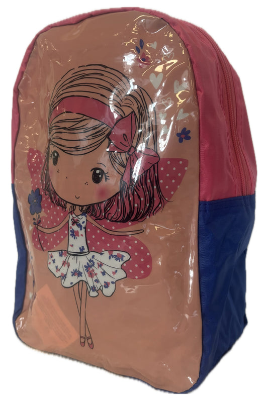 Girls small backpack Ballerina design