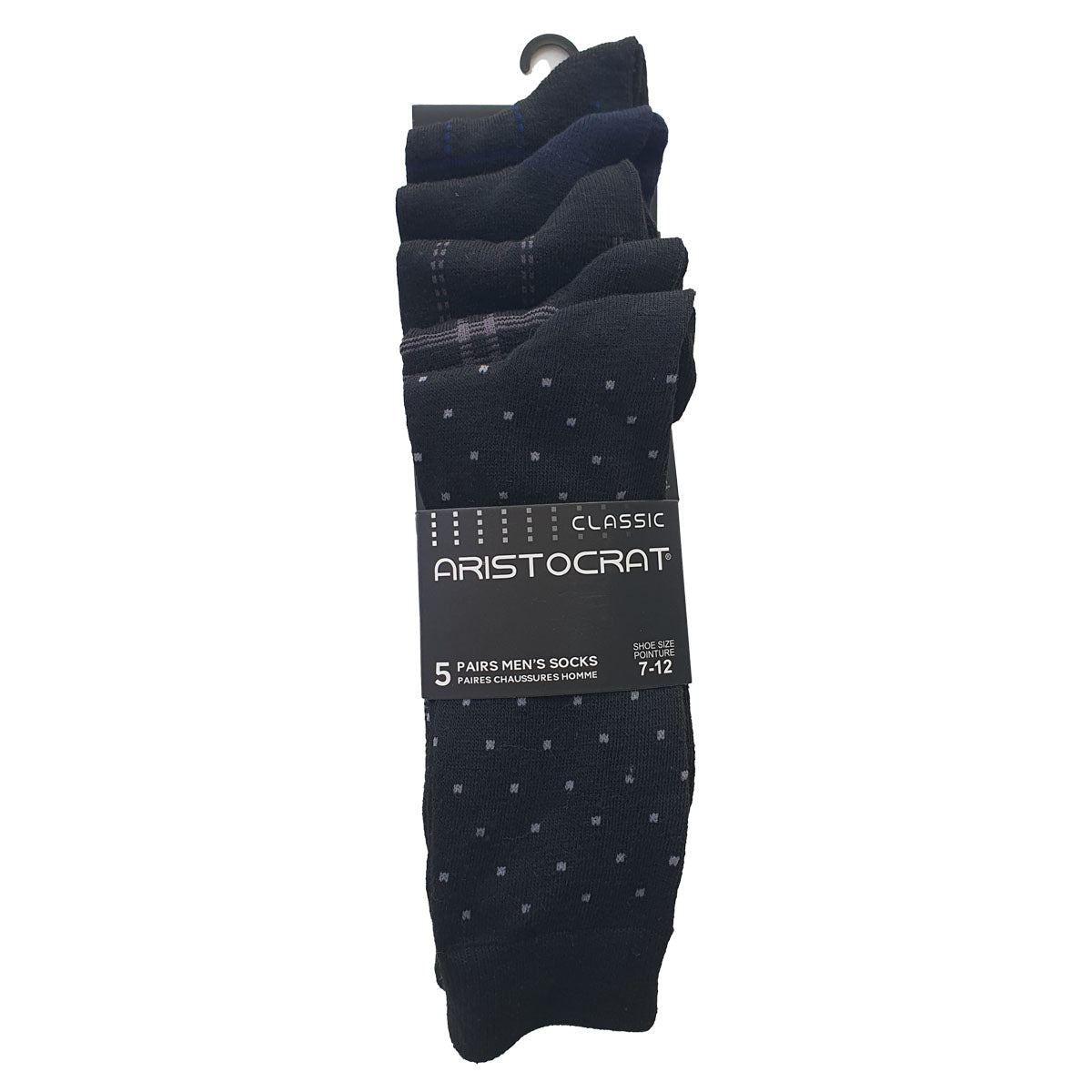 Mens business socks 5pack