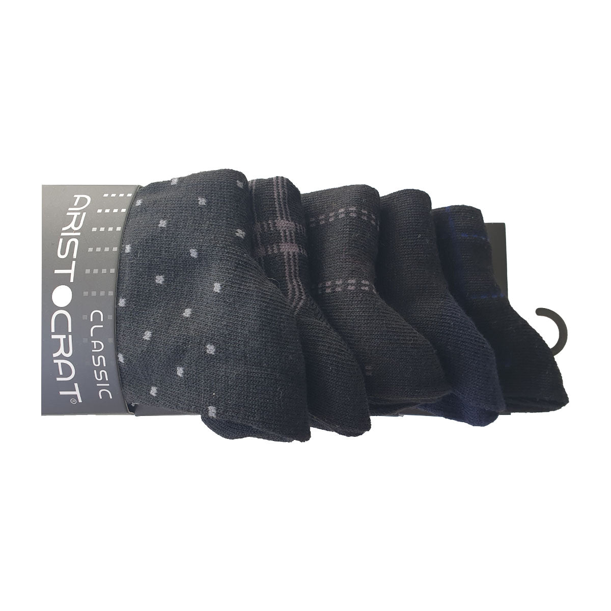 Mens business socks 5pack