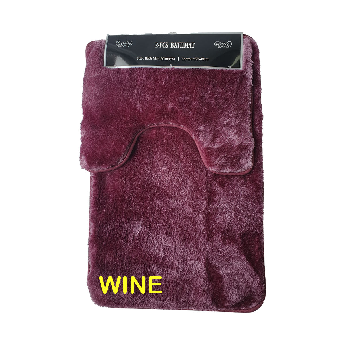 Luxury Plush Bath mat set